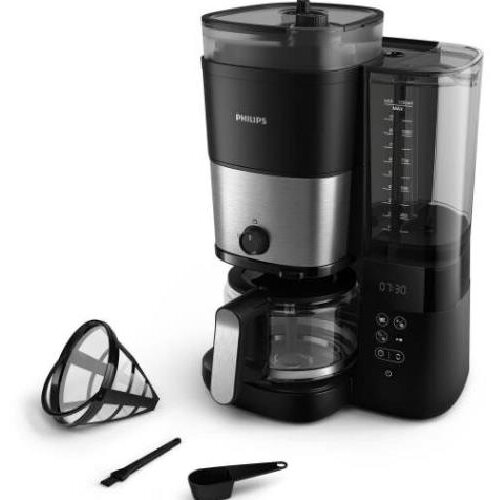 Cafetiera HD7900/50 All-in-1 Brew Rasnita Integrata 1.25L Negru