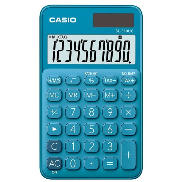 Calculator de Birou SL-310UC-BU 10 Cifre Albastru