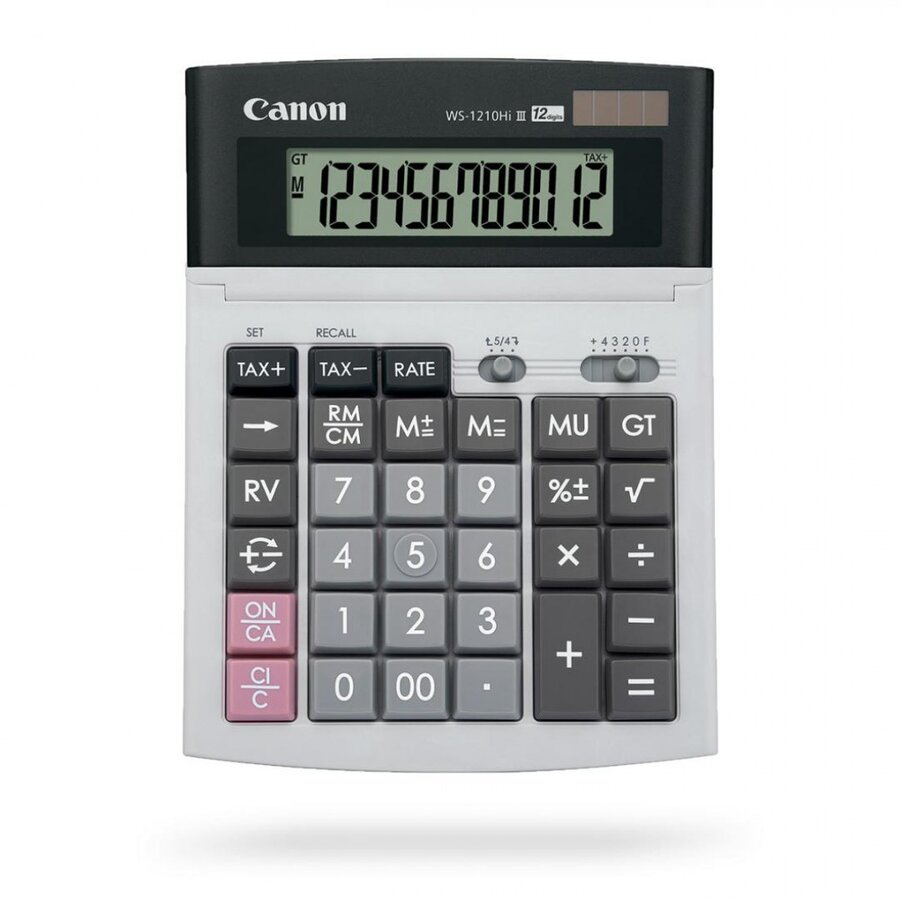 Calculator de Birou WS-1210THB Display LCD 12 Cifre Gri