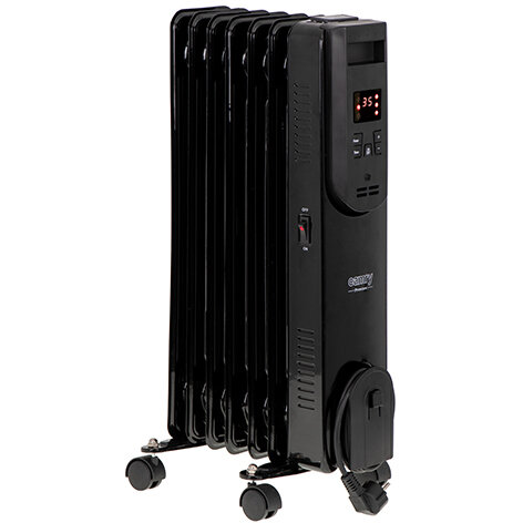 Calorifer pe Ulei CR7812 7 Elementi Telecomanda 500W Negru