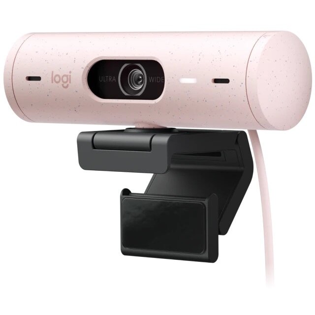 Camera Web Brio 500 Full HD USB-C 1920 x 1080px Roz