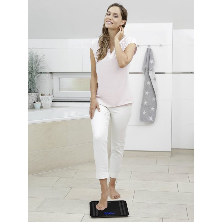 Cantar de baie BS 465 180kg Black