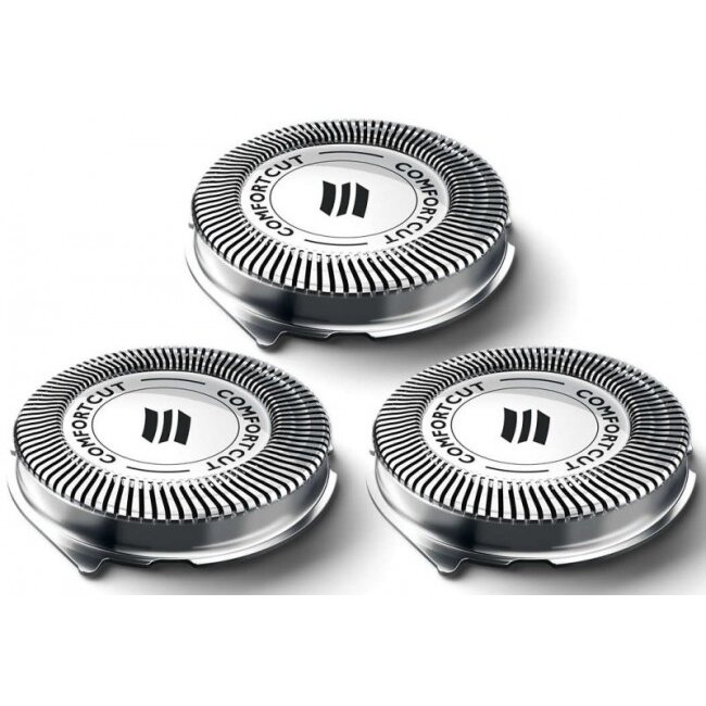 Cap De Barbierit SH30/50 Rezerve Pentru S3000 3x Bucati Argintiu