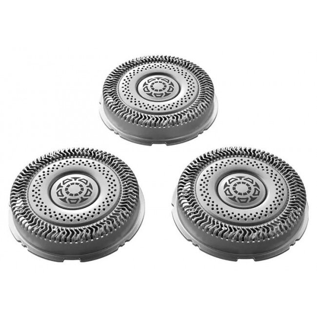 Cap De Barbierit SH91/50 De Rezerva 3 Bucati Argintiu