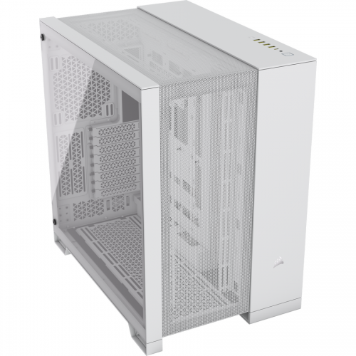 Carcasa 6500D AIRFLOW Tempered Glass Mid-Tower ATX Fara Sursa Alb