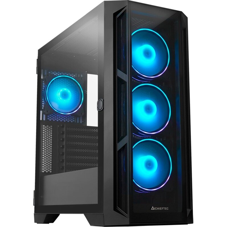 Carcasa GA-01B Apex Tempered Glass Full Tower ARGB Negru
