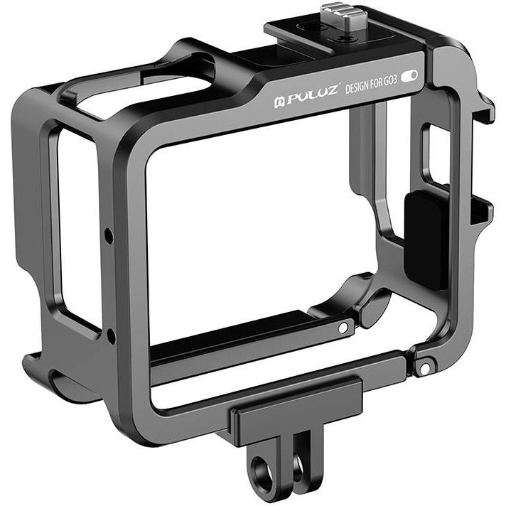 Carcasa Metalica de Protectie PU971B pentru Insta360 GO 3 Negru