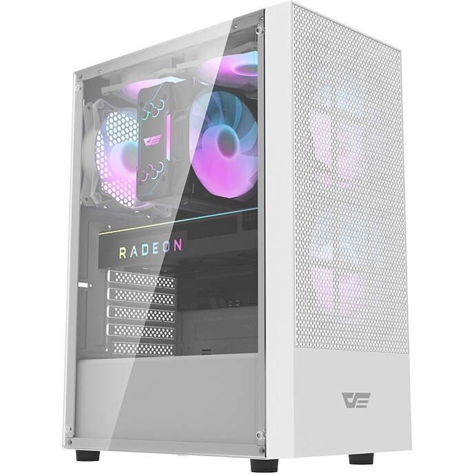Carcasa Pc A290 + 3 Ventilatoare Alb