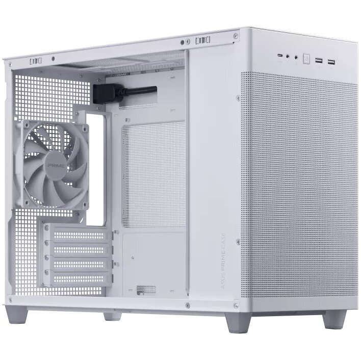 Carcasa PC PRIME AP201 TG MicroATX Alb