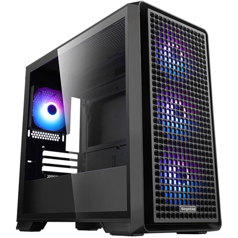 Carcasa Radiant Micro ATX Mini Tower Neagra