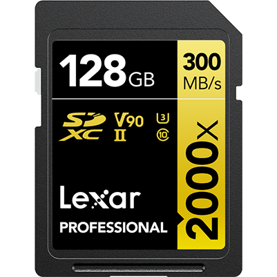 Card de memorie Professional 2000x SDXC 128GB UHS-II U3