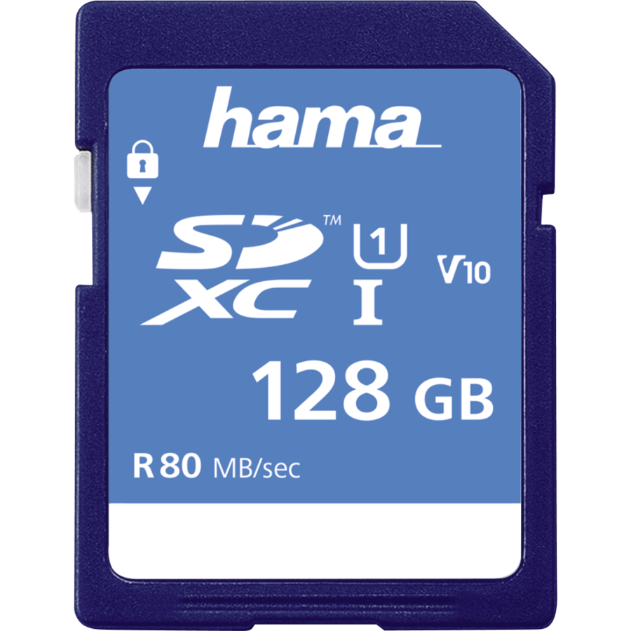 Card de memorie SDXC 128GB clasa 10 UHS-I 80MB/s