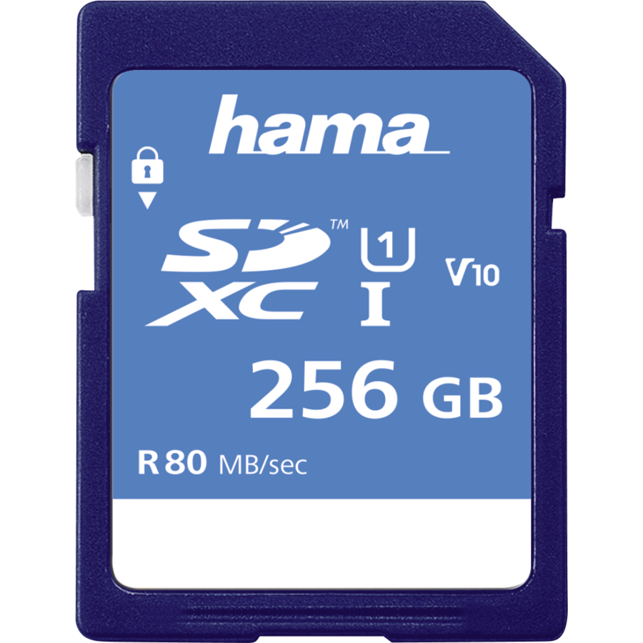 Card de memorie SDXC 256GB clasa 10 UHS-I 80MB/s