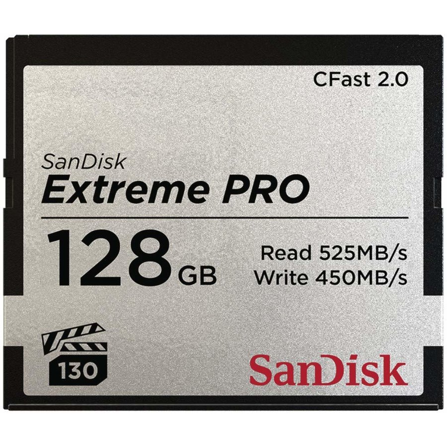 Card Extreme Pro CFAST 2.0 128GB