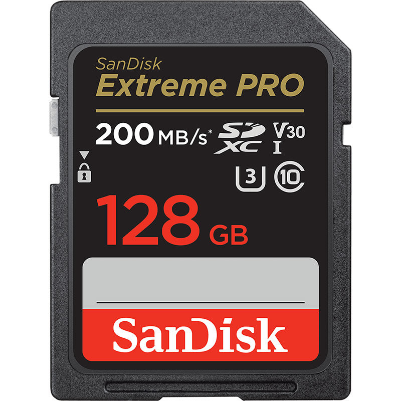 Card Extreme PRO R200/W90 SDXC 128GB UHS-I U3 Clasa 10