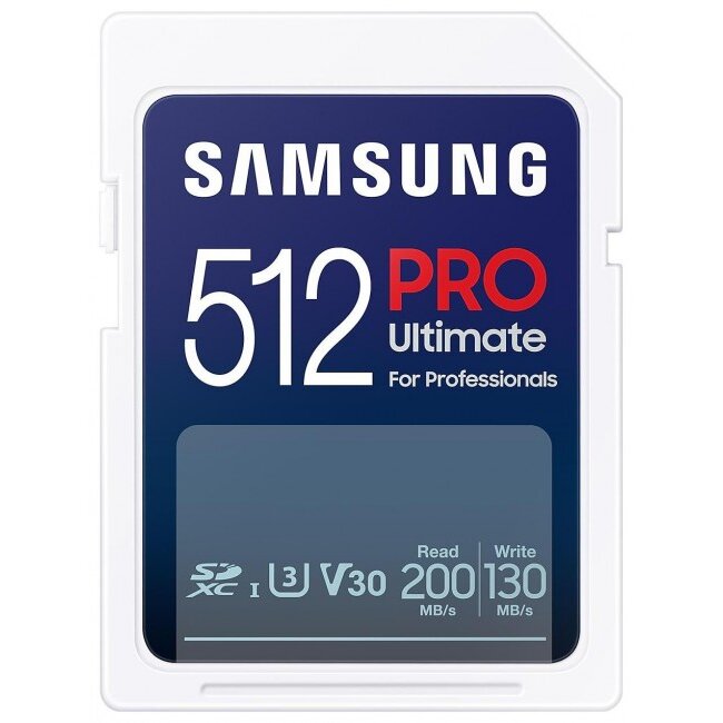 Card Memorie PRO Ultimate SDXC 512GB UHS-I U3  Alb