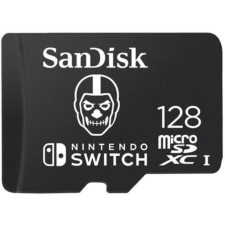 Card Nintendo MicroSD UHS I 128GB Fortnite Ed. Skull Trooper