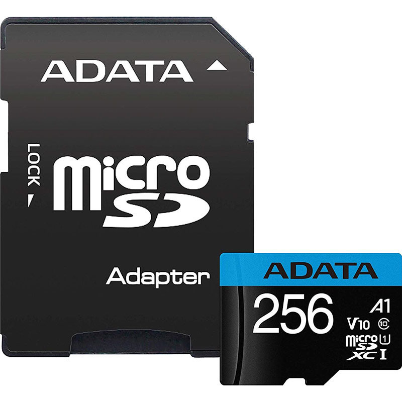 Card Premier MicroSDXC 256GB UHS-I U1 V10 25 Mbs cu adaptor SD