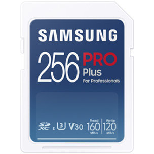 Card PRO Plus for Professionals R160/W120 SDXC 256GB UHS-I U3 Clasa 10