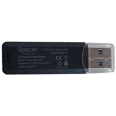Card Reader USB 3.0  SPCR-USB3-02 Negru