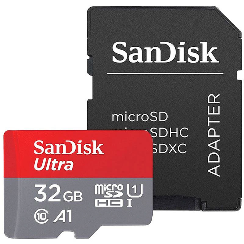 Card Ultra microSDHC 32GB 120Mbs A1 Clasa 10 UHS-I U1 cu adaptor SD