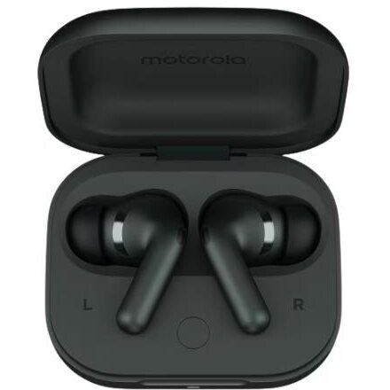 Casti Bluetooth Moto Buds+ True Wireless Bluetooth In-ear Microfon Noise Cancelling Carcasa Incarcare Wireless Gri