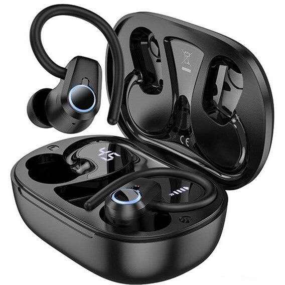 Casti EQ8 Pure Joy Headset Wireless In-Ear Calls/Music Bluetooth Negru