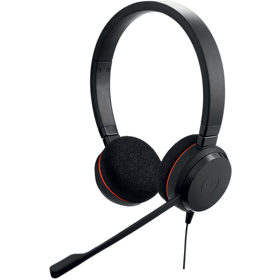 Casti Evolve 20 Stereo Negru