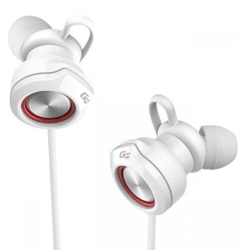 Casti Gaming cu Fir GM3-SE-W Microfon Detasabil Conector Jack 3.5MM Alb