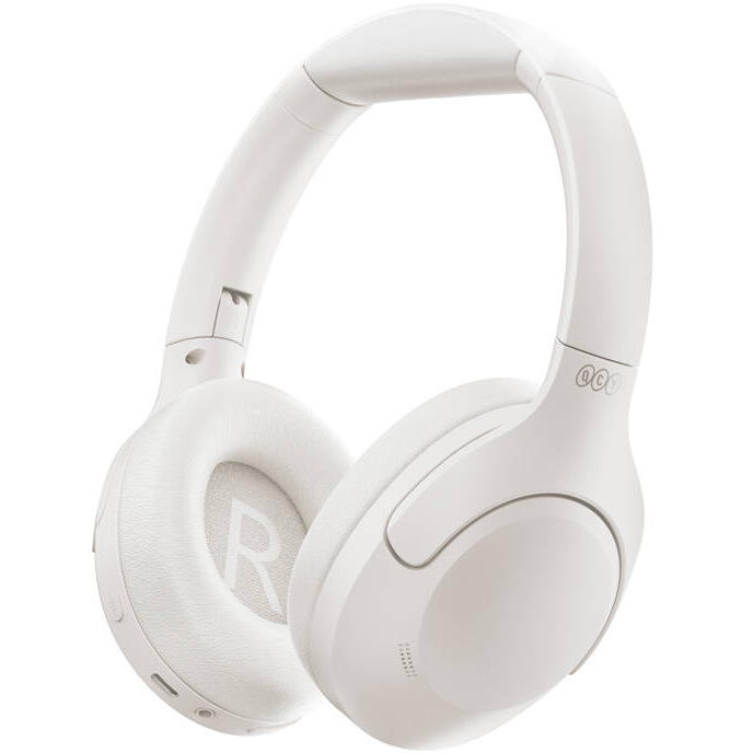 Casti H3 Lite ANC Wireless Bluetooth 400mAh USB-C Alb