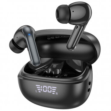 Casti Handsfree Bluetooth  EQ5 TWS ANC Negru