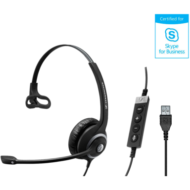 Casti IMPACT SC 230 USB MS II Negru