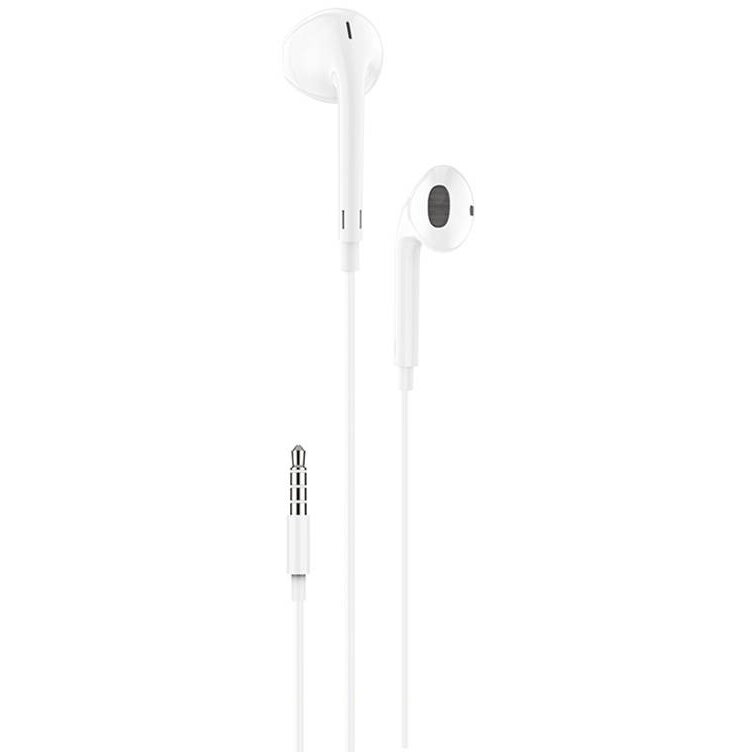 Casti In-Ear T34 Mini Jack 3.5MM Alb