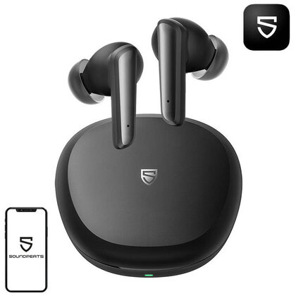 Casti Life Lite Bluetooth 5.3 Plastic Negru