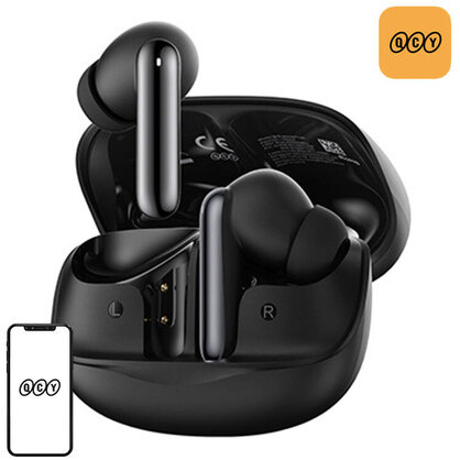 Casti MeloBuds HT12 Wireless BluetoothIPX4 ANC Negru