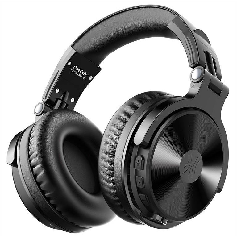 Casti Pro C, Bluetooth 5.2, Cablu de 3.5 mm inclus, Autonomie 110 ore, Negru