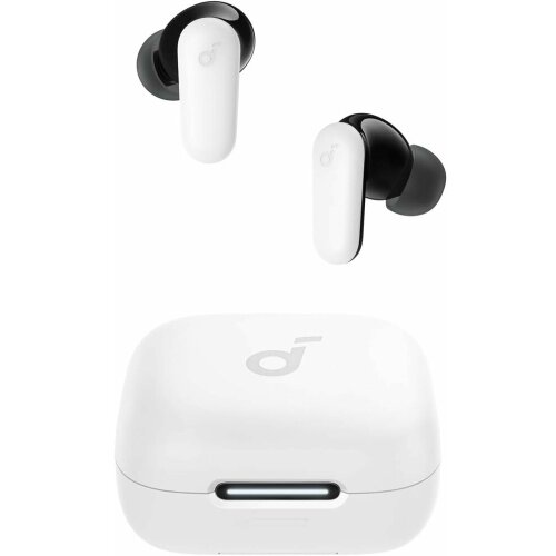 Casti Soundcore P30i Tehnologie Noise Cancelling 2-In-1 Carcasa Si Stand IP54 Alb