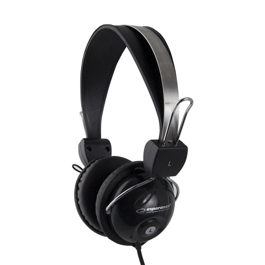 Casti Stereo VIVACE EH108 cu Microfon Negru