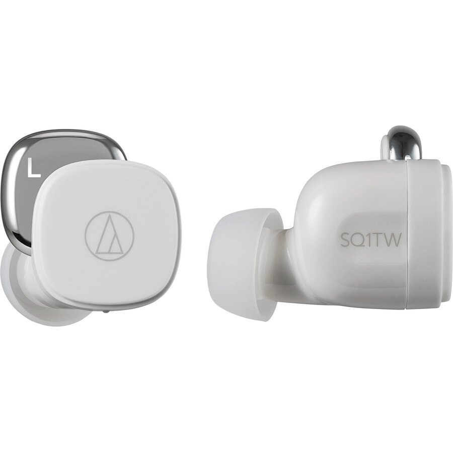 Casti Telefon ATH-SQ1TWWH Bluetooth USB-C Alb