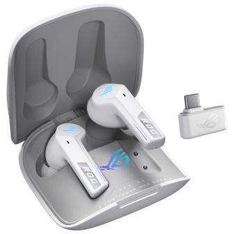 Casti Telefon ROG Cetra SpeedNova True Wireless Alb