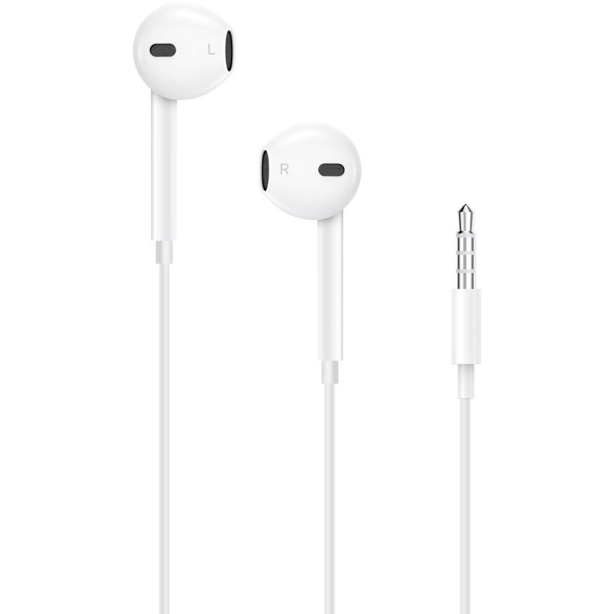 Casti Ultraboost Core, In-ear, Control pe fir, Jack 3.5mm, Lungime cablu 1.2m, Alb