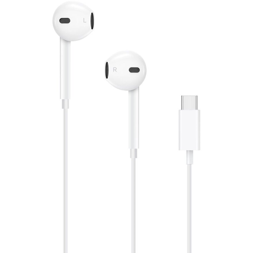 Casti Ultraboost Core, In-ear, Control pe fir, USB-C, Lungime cablu 1.2m, Alb