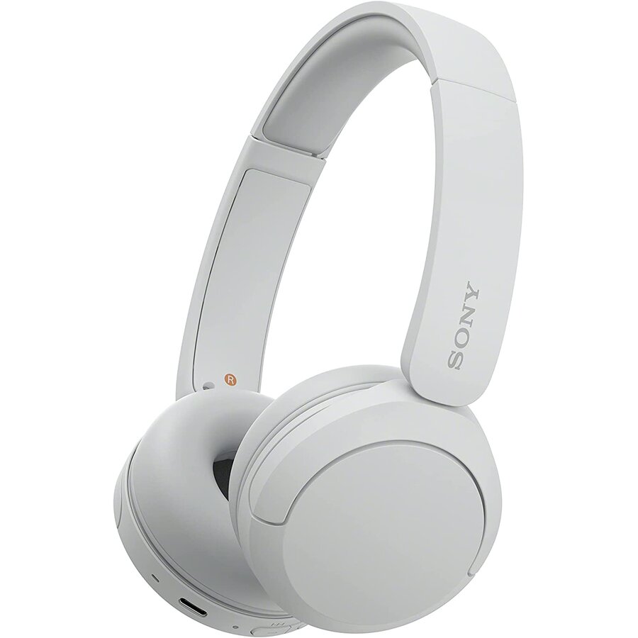 Casti WH-CH520, Headphones (white, Bluetooth, USB-C)