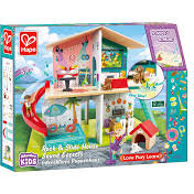 Casuta De Papusi Cu Mobila 8 Camere Si 9 Efecte Muzicale Multicolor