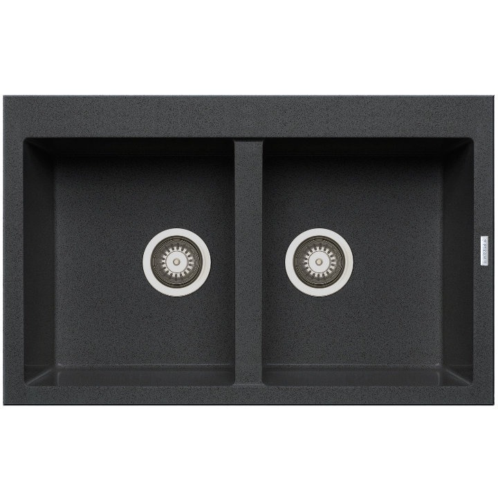 Chiuveta bucatarie Alazia 79x50 2B Black