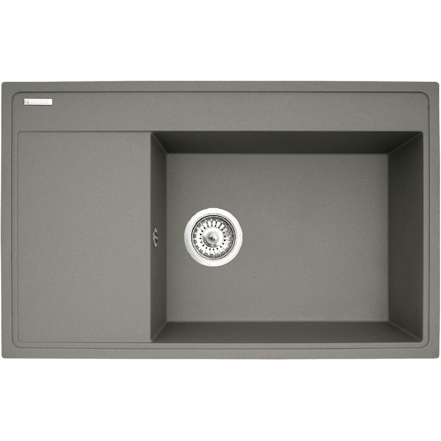 Chiuveta bucatarie Camea 79x50 1B 1D DR Industrial Grey