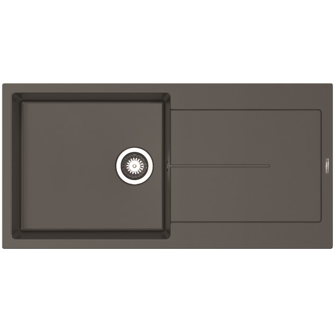 Chiuveta Bucatarie ITHAKA 1000x500mm Adancime 200mm Incastrat   Pyragranite   Gri