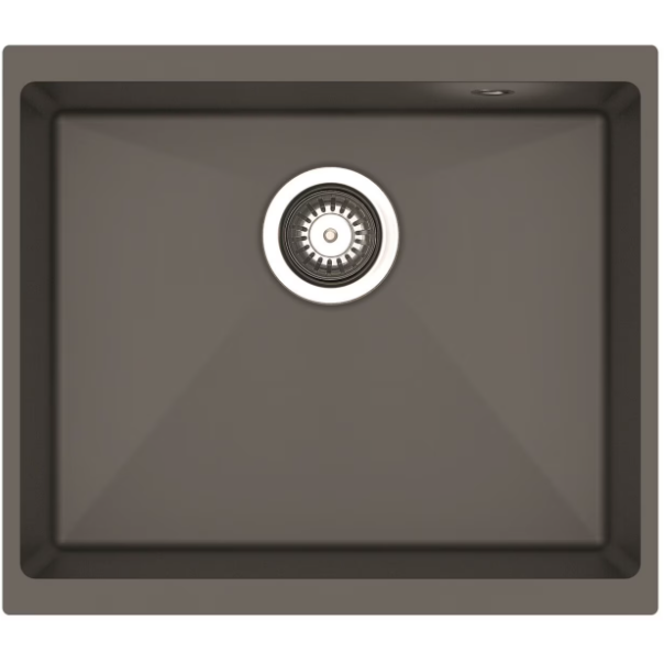 Chiuveta Bucatarie ITHAKA 500x400mm Adancime 200mm Incastrat   Pyragranite   Gri