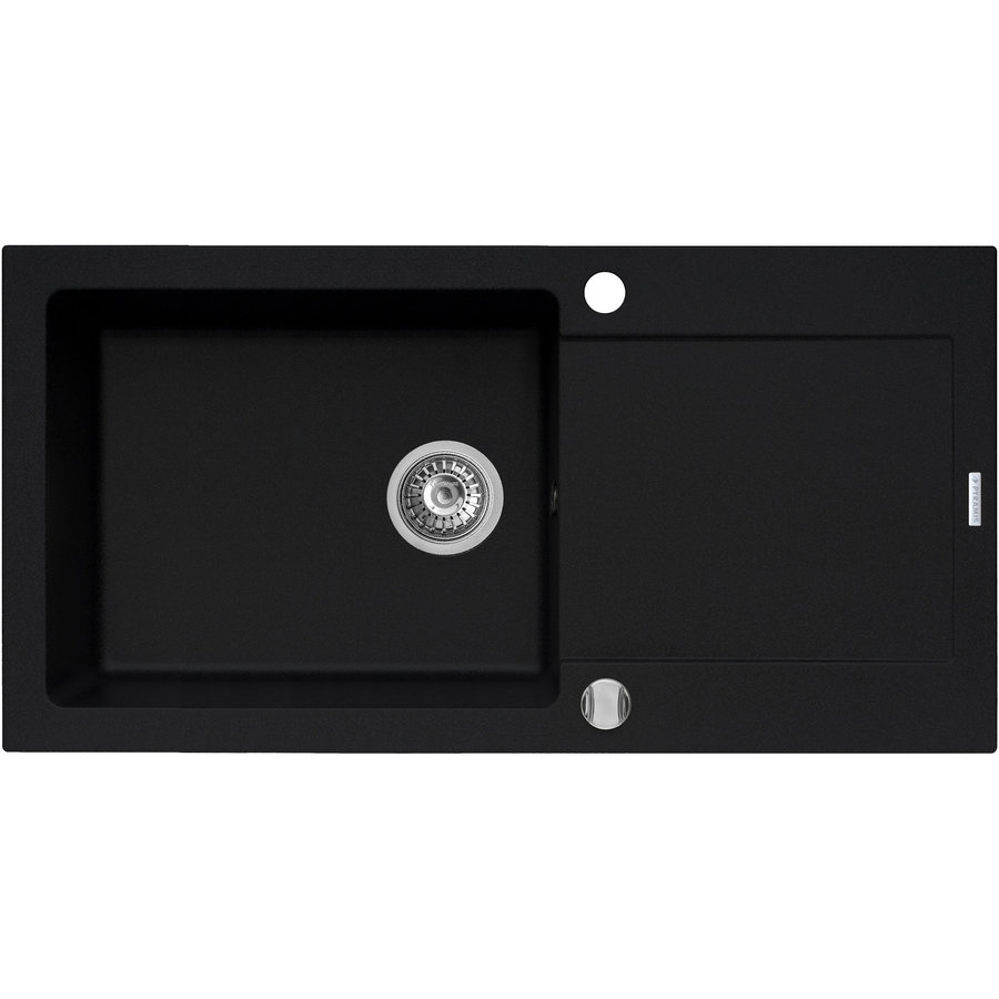 Chiuveta bucatarie MIDO 100x50 1B 1D Carbon