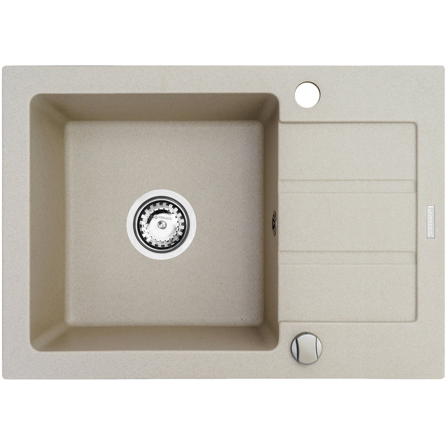 Chiuveta bucatarie NEXT 68x44 1B 1D Beige